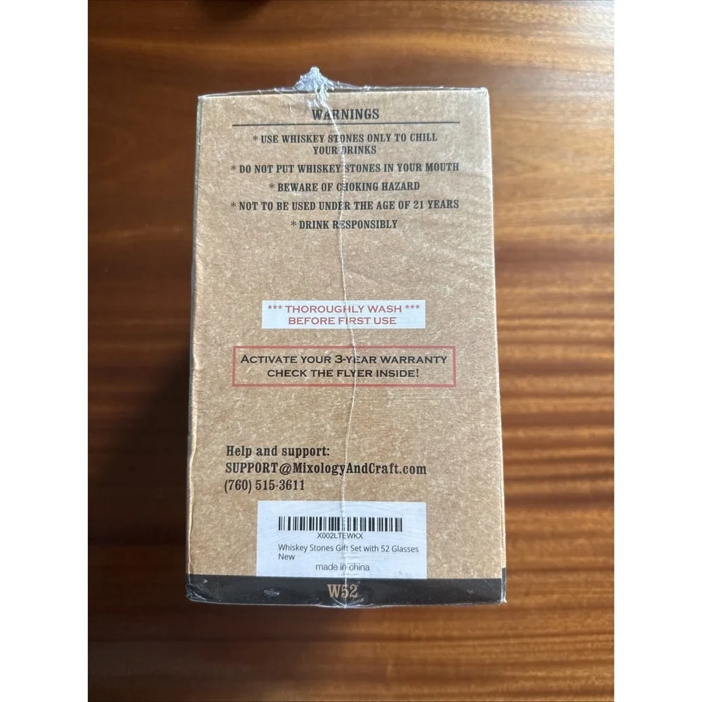 Mixology & Craft 13 Piece Whiskey Set Old Fashion Glasses New Sealed